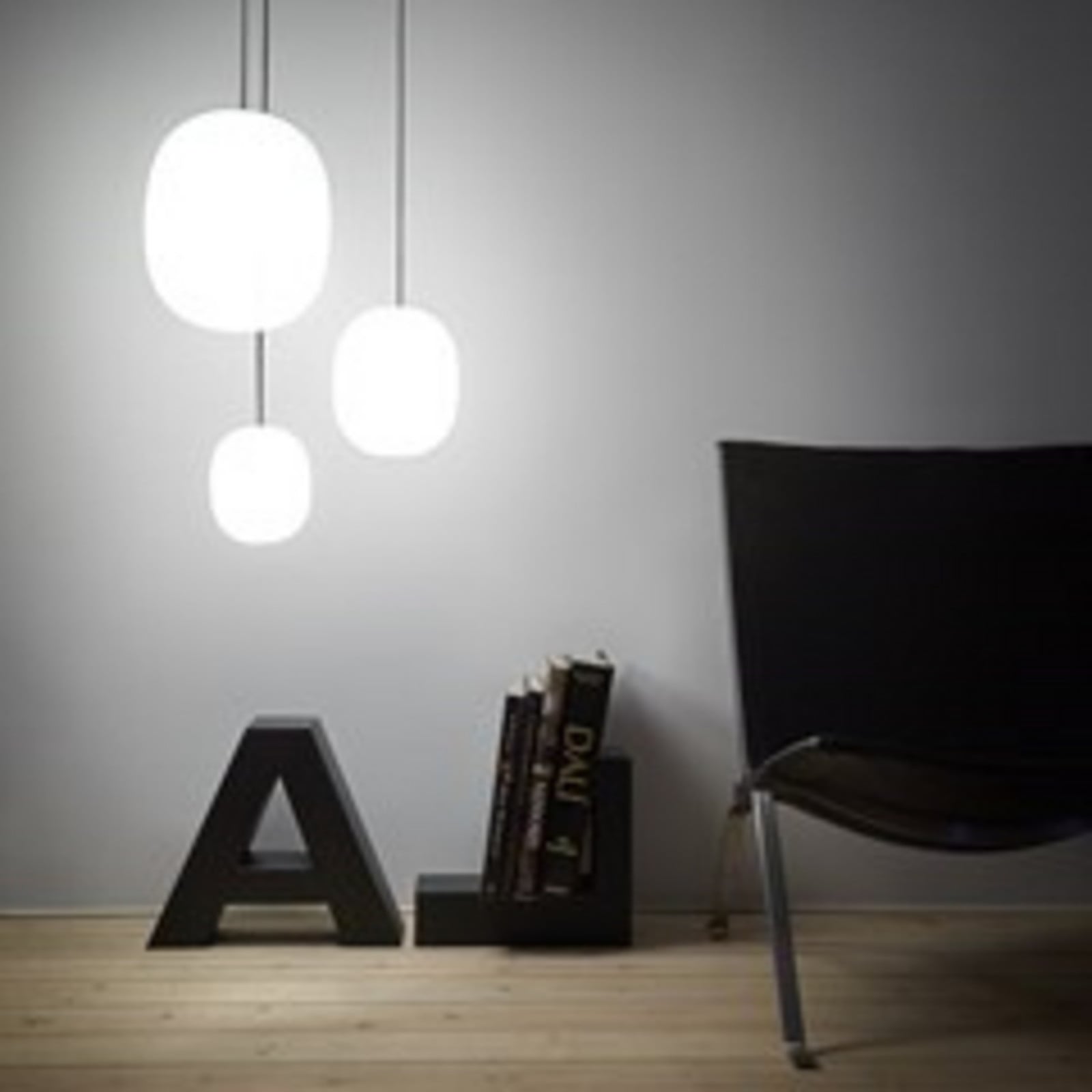 Super&aelig;g 300 Taklampa Opal/Vit Sladd Piet Hein - Matsal - Glas