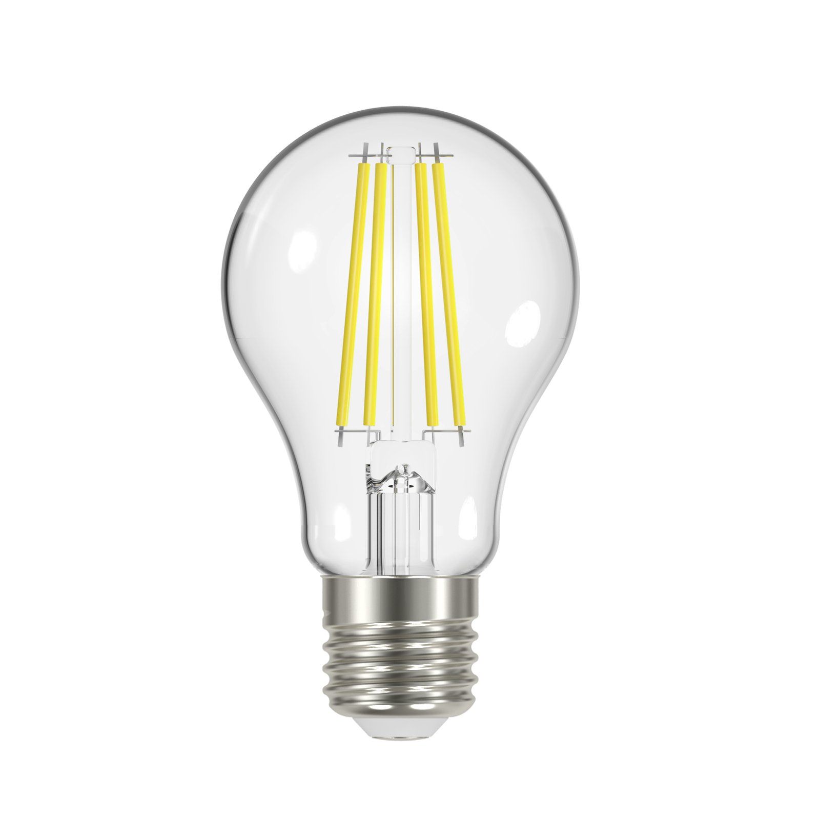 LED filament lamp, helder, E27, 7,2 W, 3000K, 1521 lm