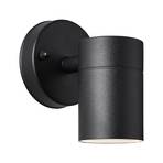 Aplique de exterior Jandy down, fijo, negro, metal, GU10