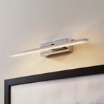 LED-Wandleuchte Miroir Spiegel/Bilder 40 cm chrom