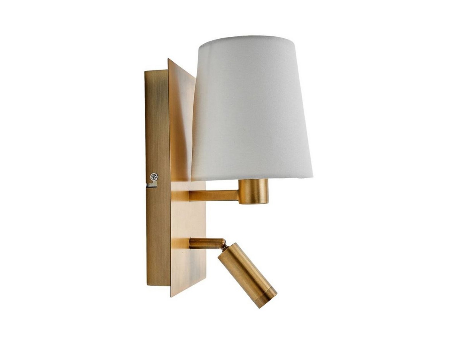 Aiden Vägglampa Brass/White - Lindby