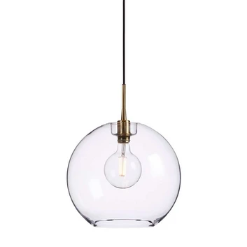 Gloria Suspension Ø380 Laiton/Verre Clair - Belid