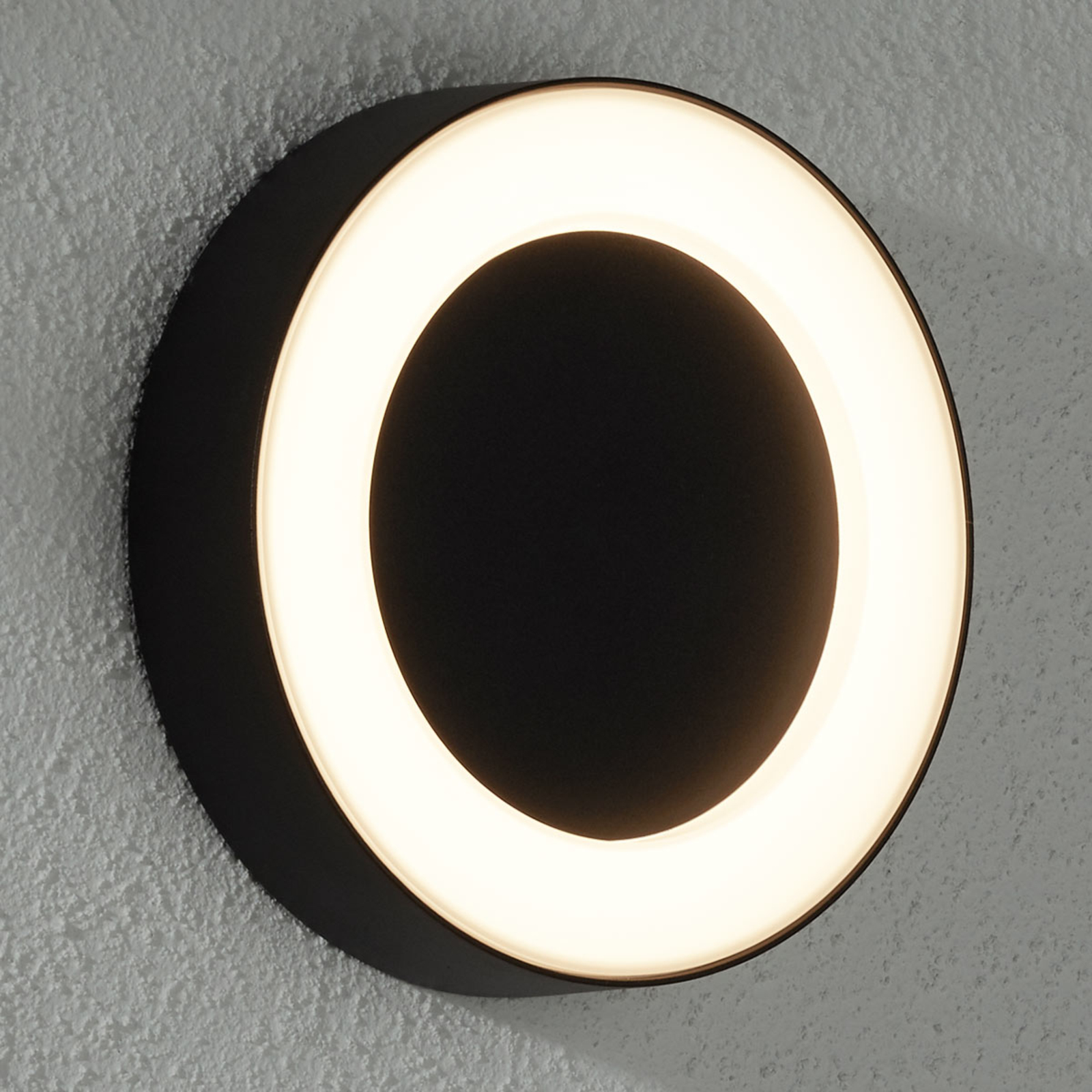 Nordlux Teton LED outdoor wall light made of metal - IP54, metal, plastic, 12 W, energy efficiency: A+