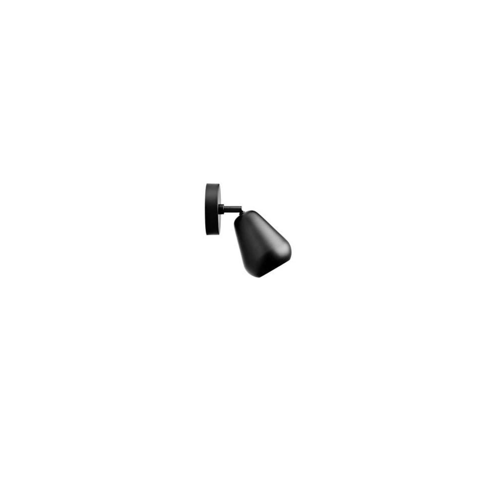 Nuura plafondspot Anoli Spot Surface, hoogte 20 cm, zwart