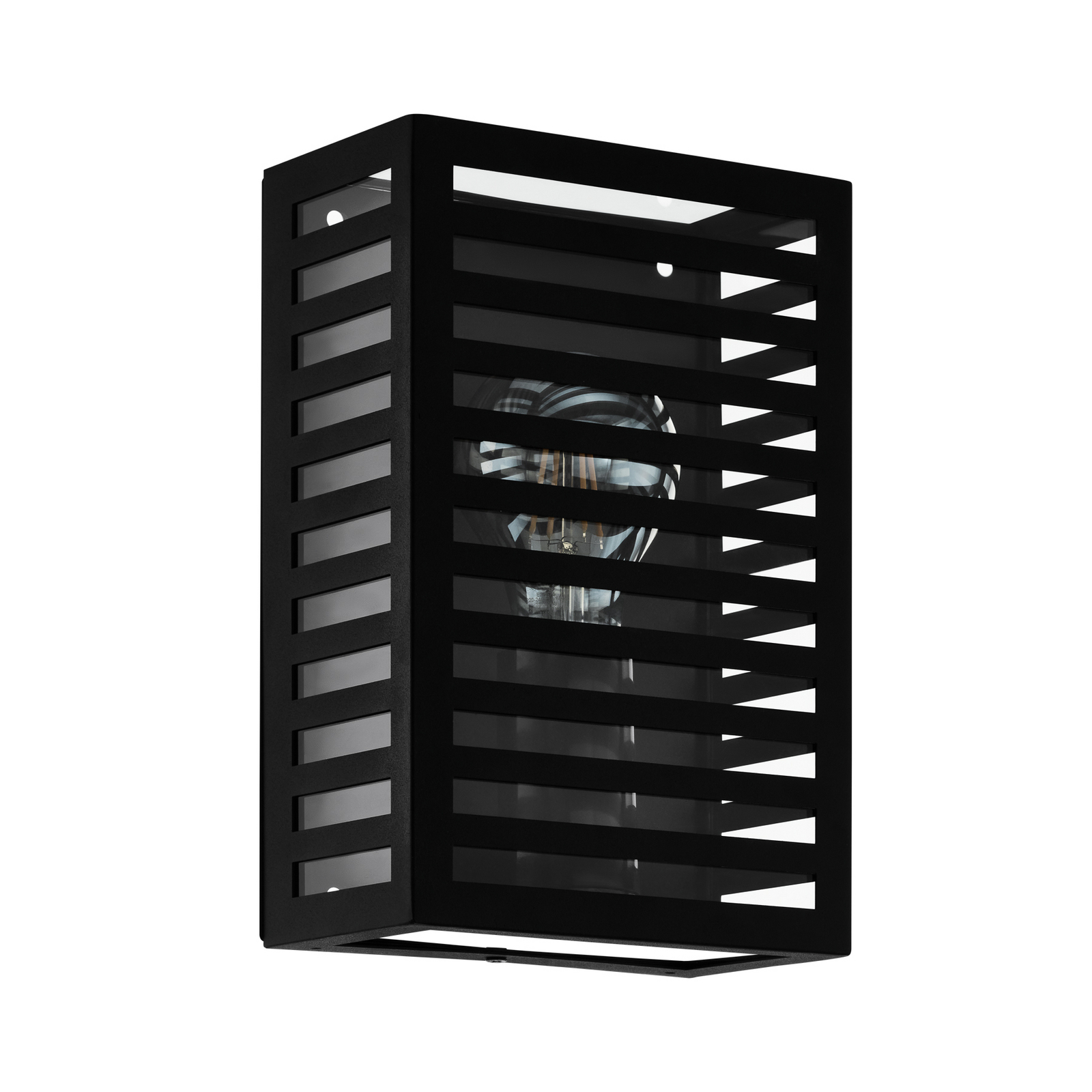 Alamonte 3 vanjska zidna svjetiljka, crna