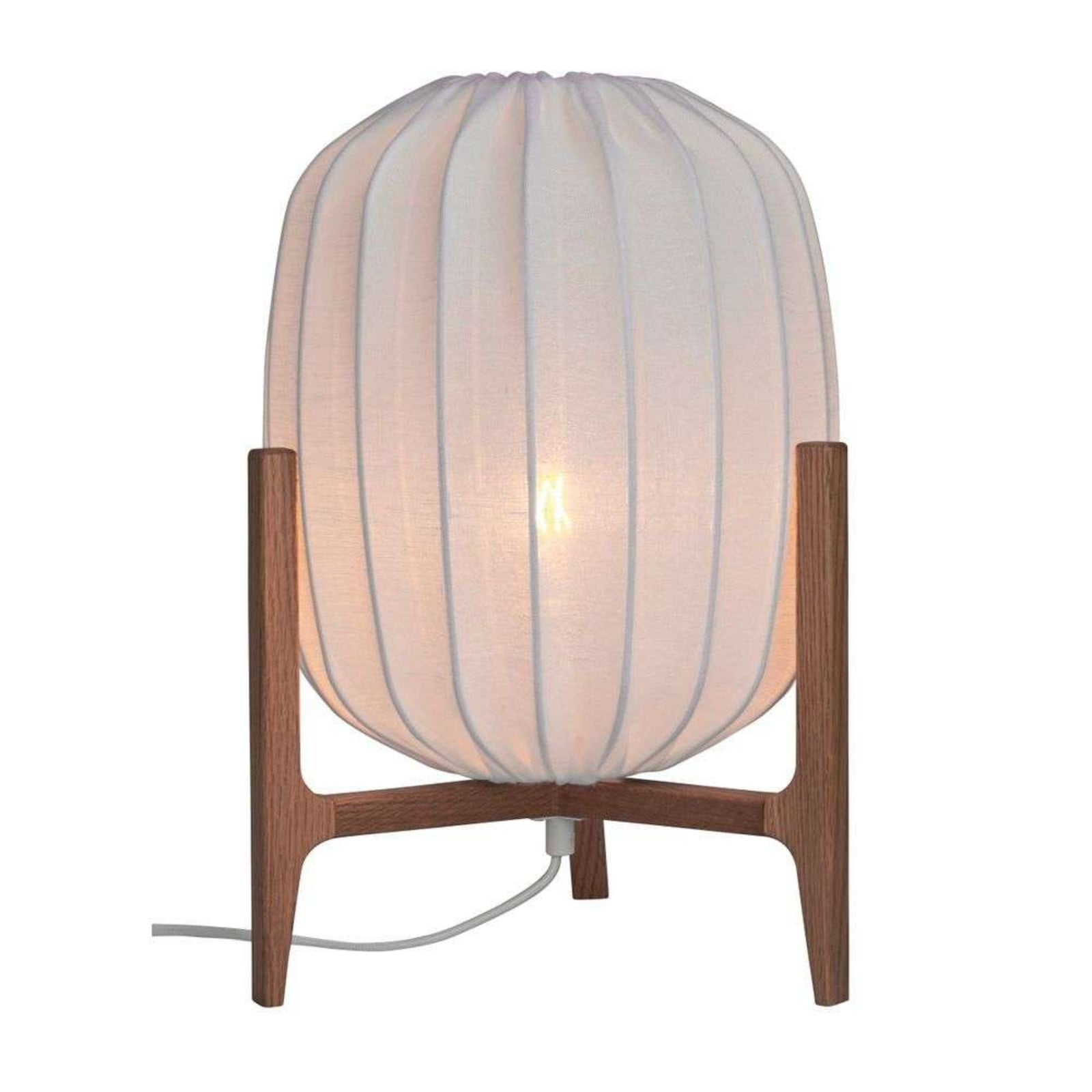 Prisma bordlampe Oak/White Watt & Veke - Stue - Skandinavisk - Træ - Med én lyskilde billede