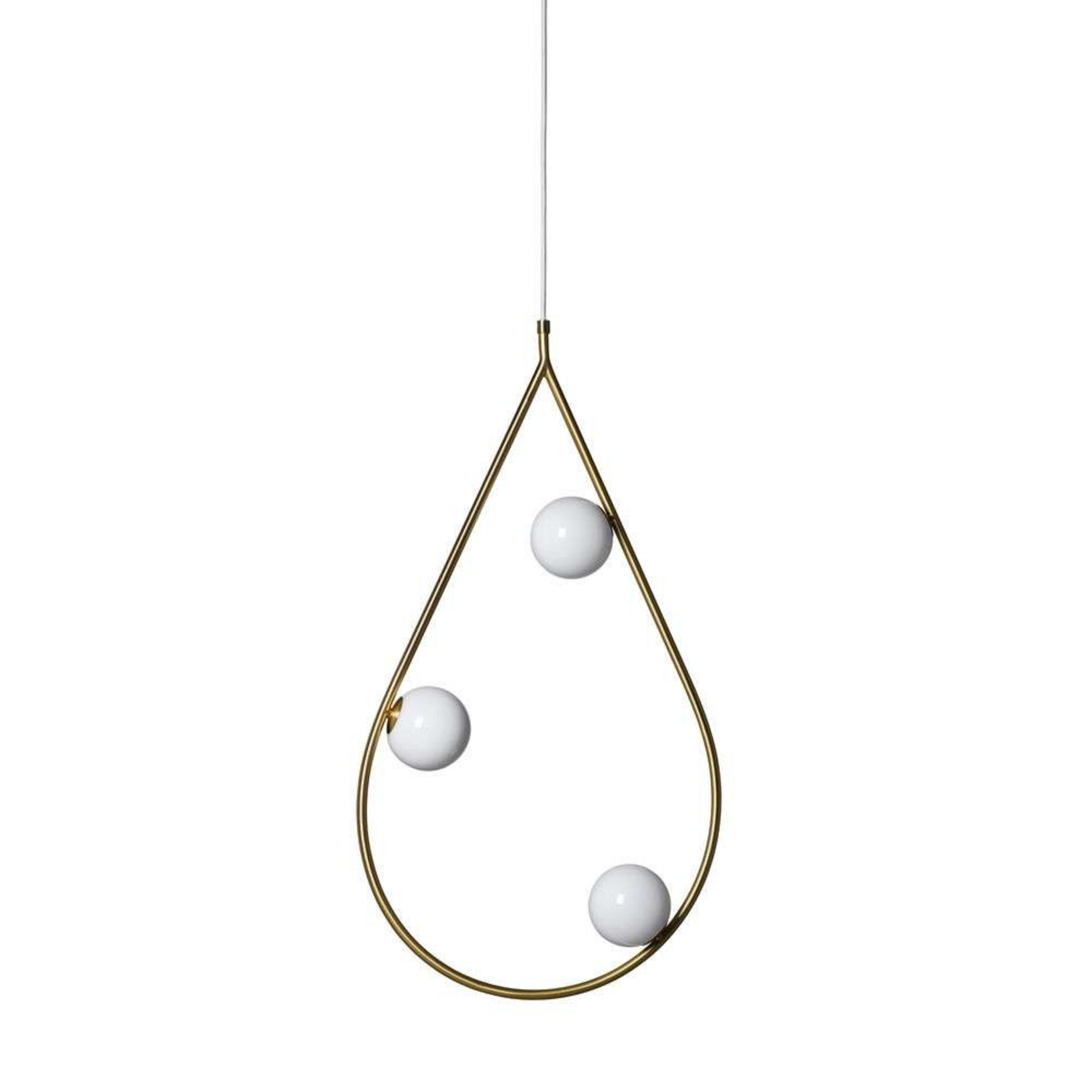 Pearls 80 Pendelleuchte Brass - Pholc