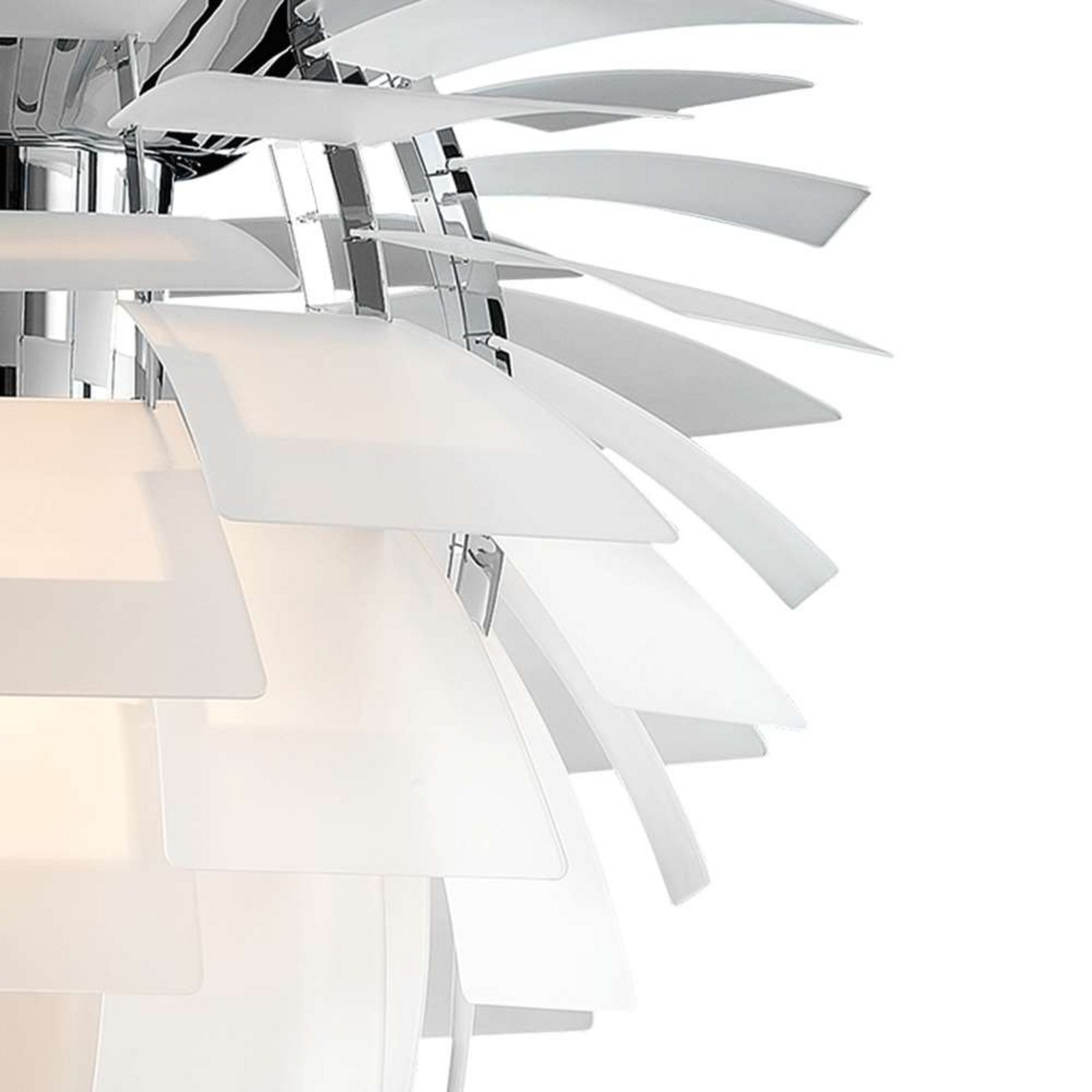 PH Artichoke Lustră Pendul Ø480 LED (DTW) White - Louis Poulsen