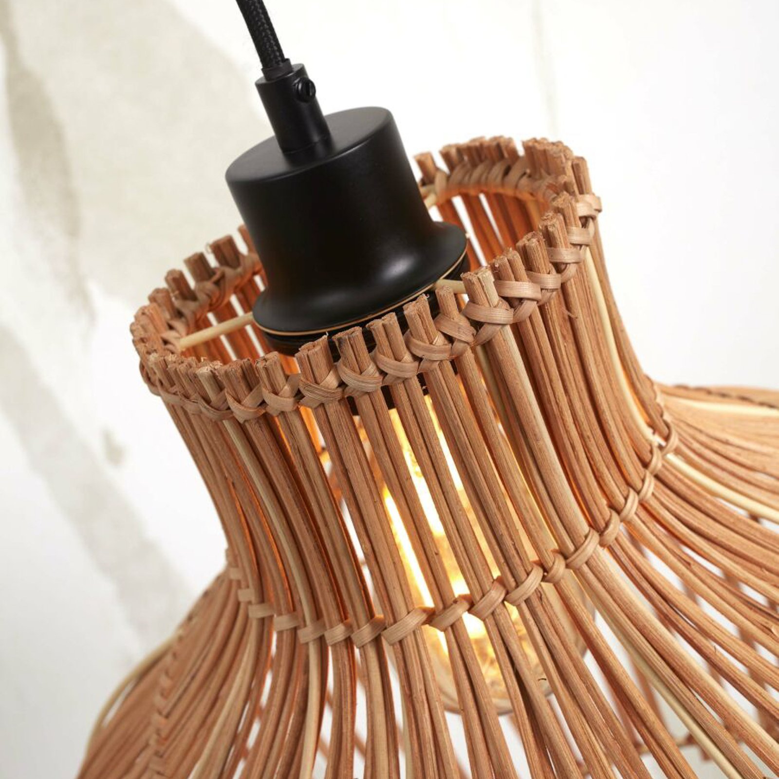 GOOD & MOJO Kalahari hanglamp, 1-lamp hoogte 35 cm