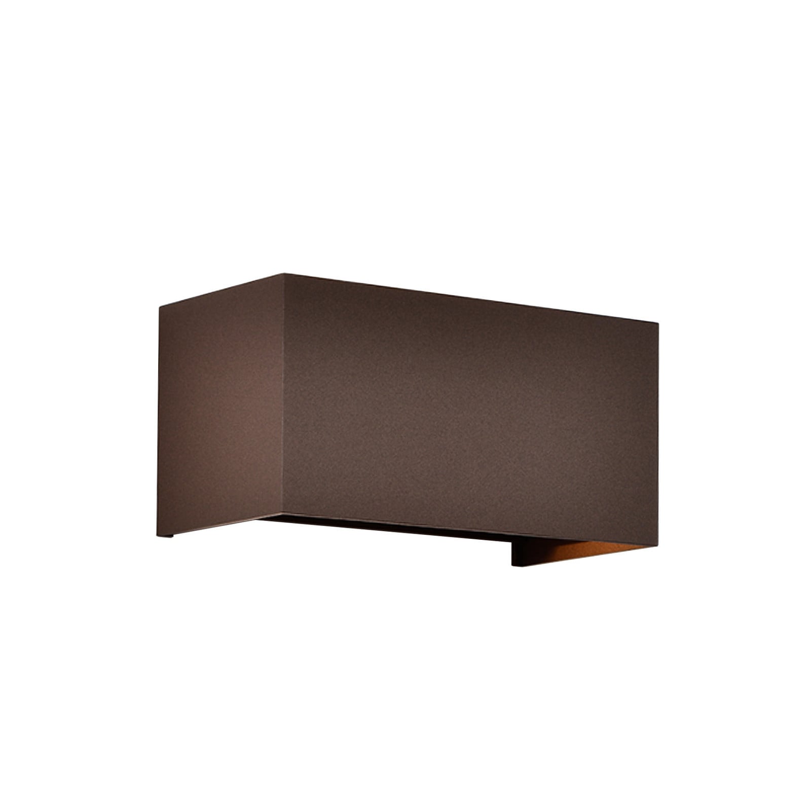 Mantra Iluminación LED vanjska zidna svjetiljka Davos dupla, cprtem, prigušiva aluminij - corten