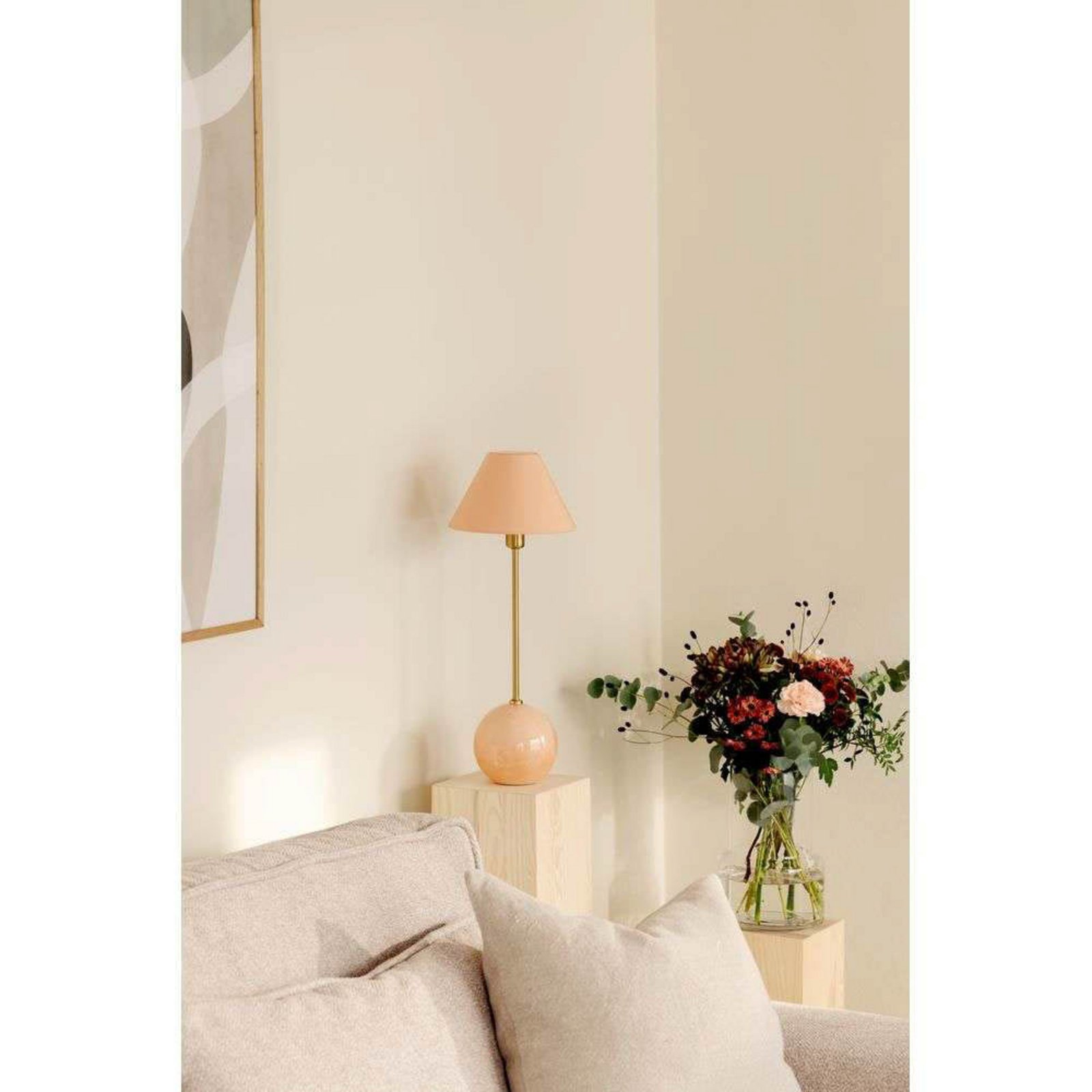 Iris Tischleuchte Blush - Globen Lighting