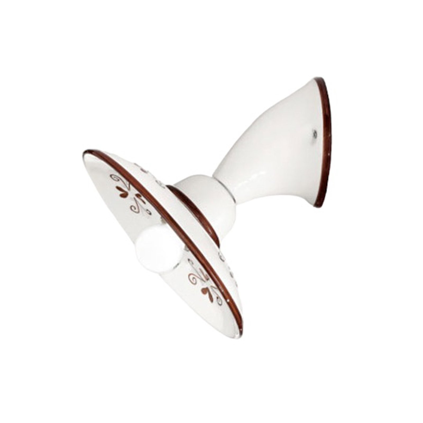 Bassano Italian wall light brown