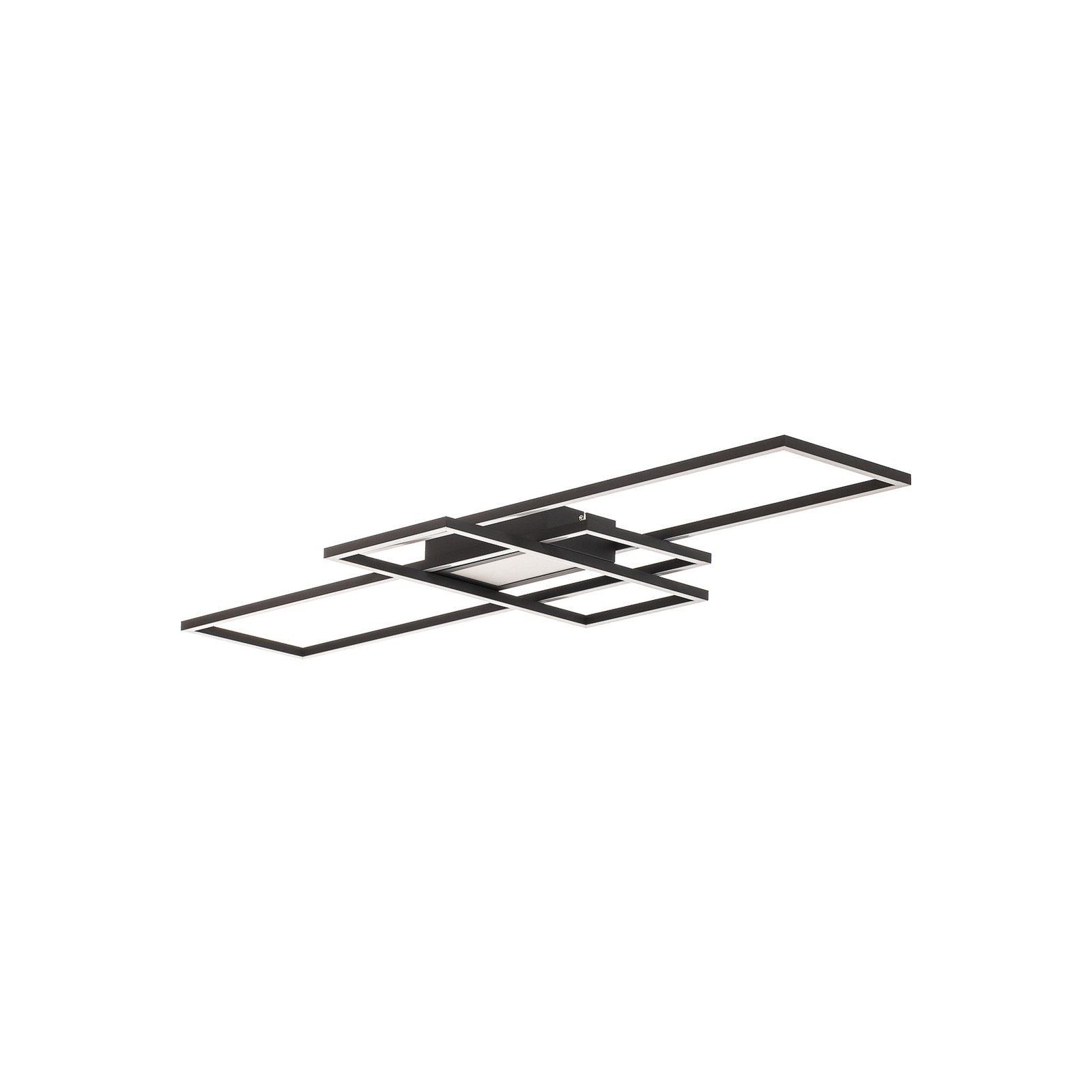Ismera 3 Plafonnier Anthracite - Lindby