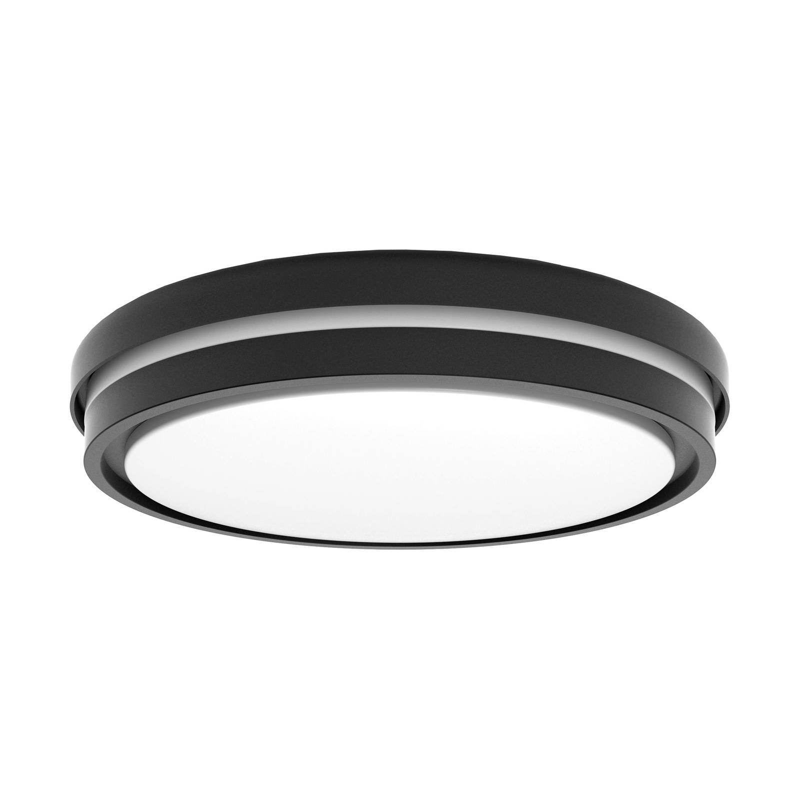tint Smart Ceiling Light - Living / Dining Room - Flush Ceiling Light - dimmable - Modern - Black