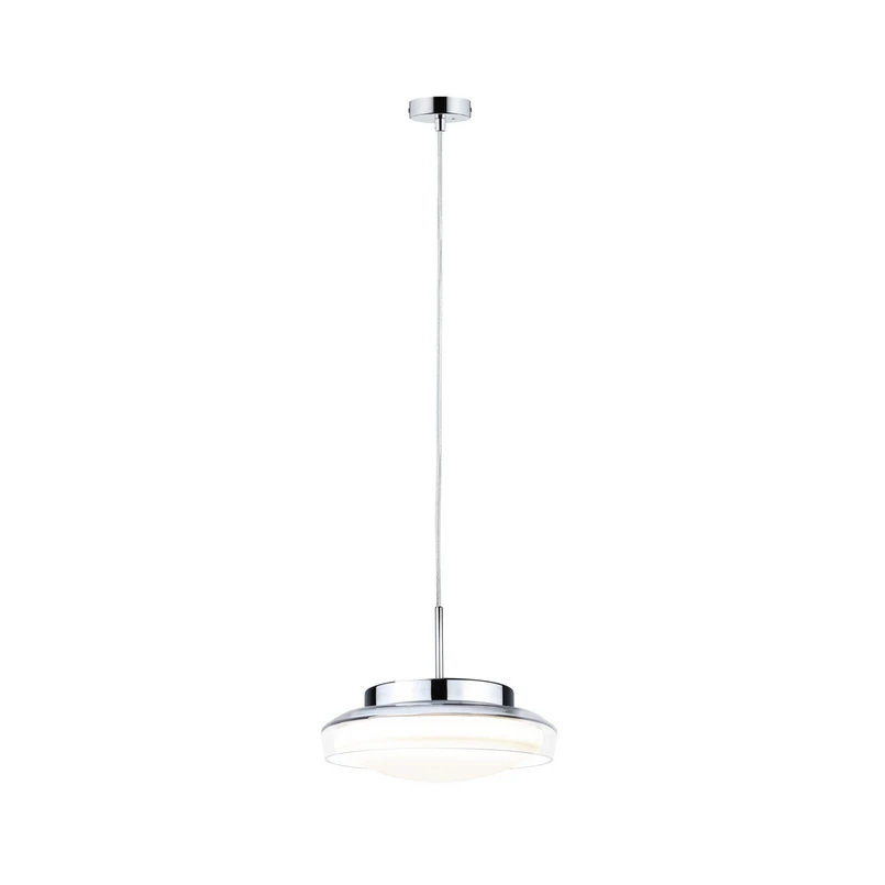 Paulmann - Luena LED Pendelleuchte IP44 Chrom/Clear -