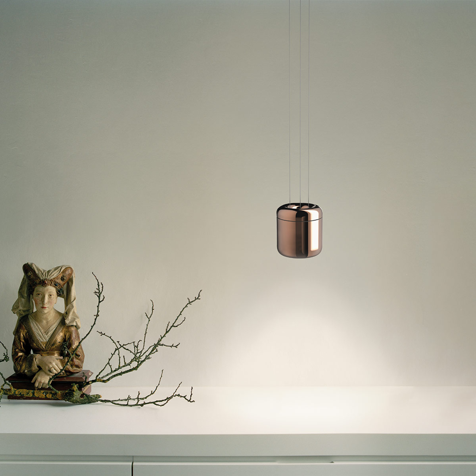 Cavity LED Suspension S Bronze - Serien Lighting