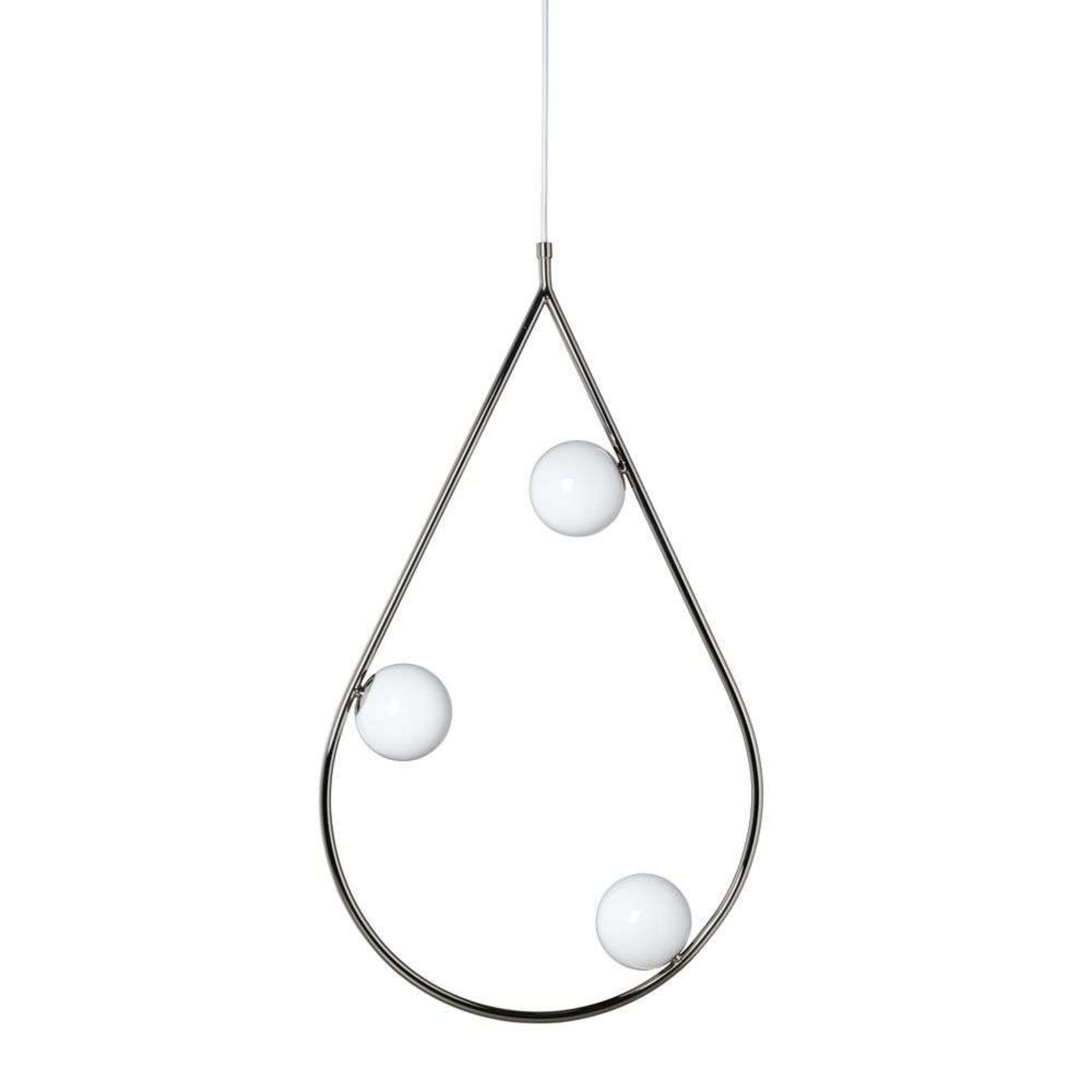 Pearls 80 Pendelleuchte Nickel - Pholc