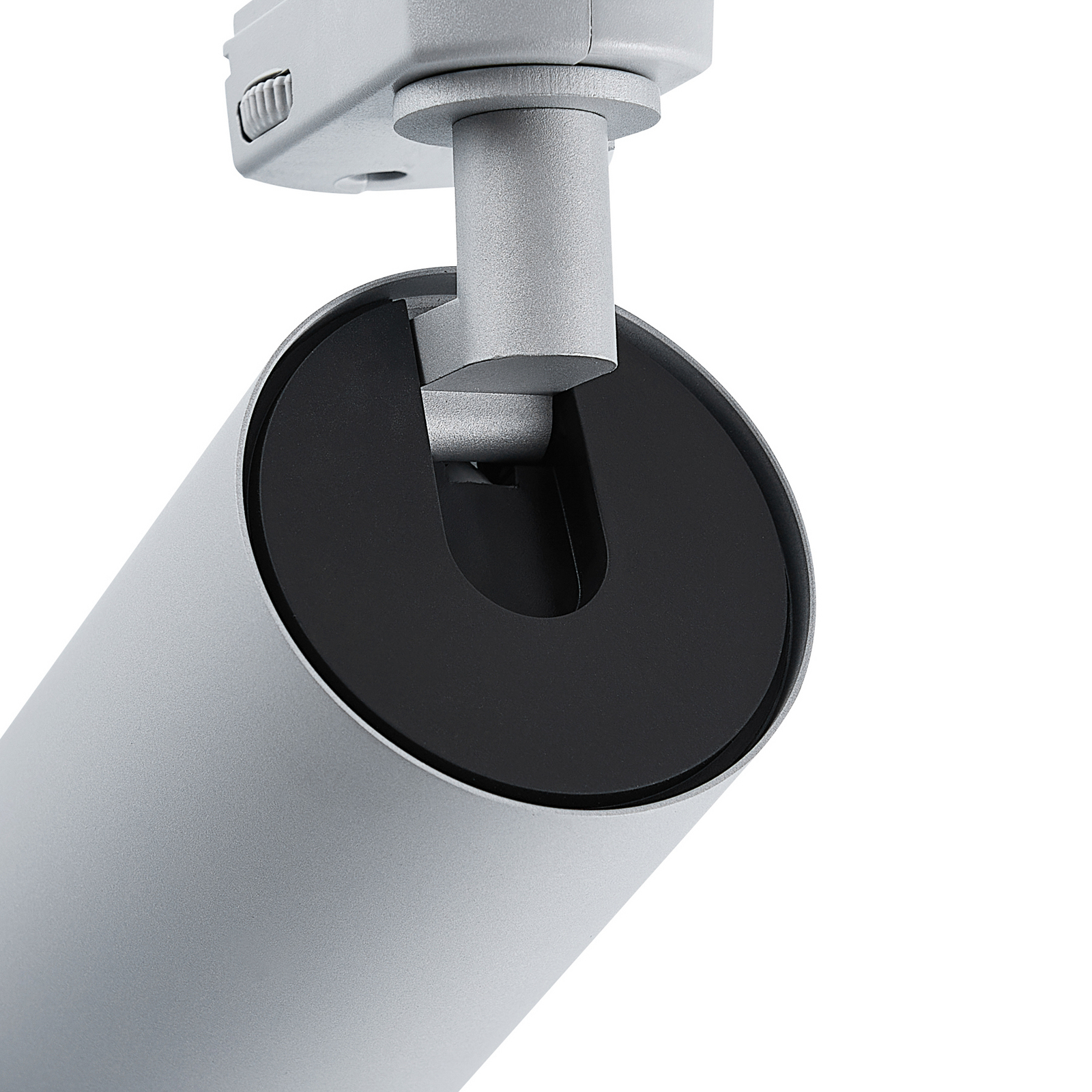 3-kohaline rööpmelpunkt Can, hõbedane, alumiinium, GU10, pööratav