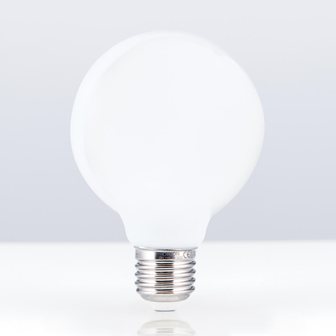 E27 6W 828 LED-Globelampe G80 opal