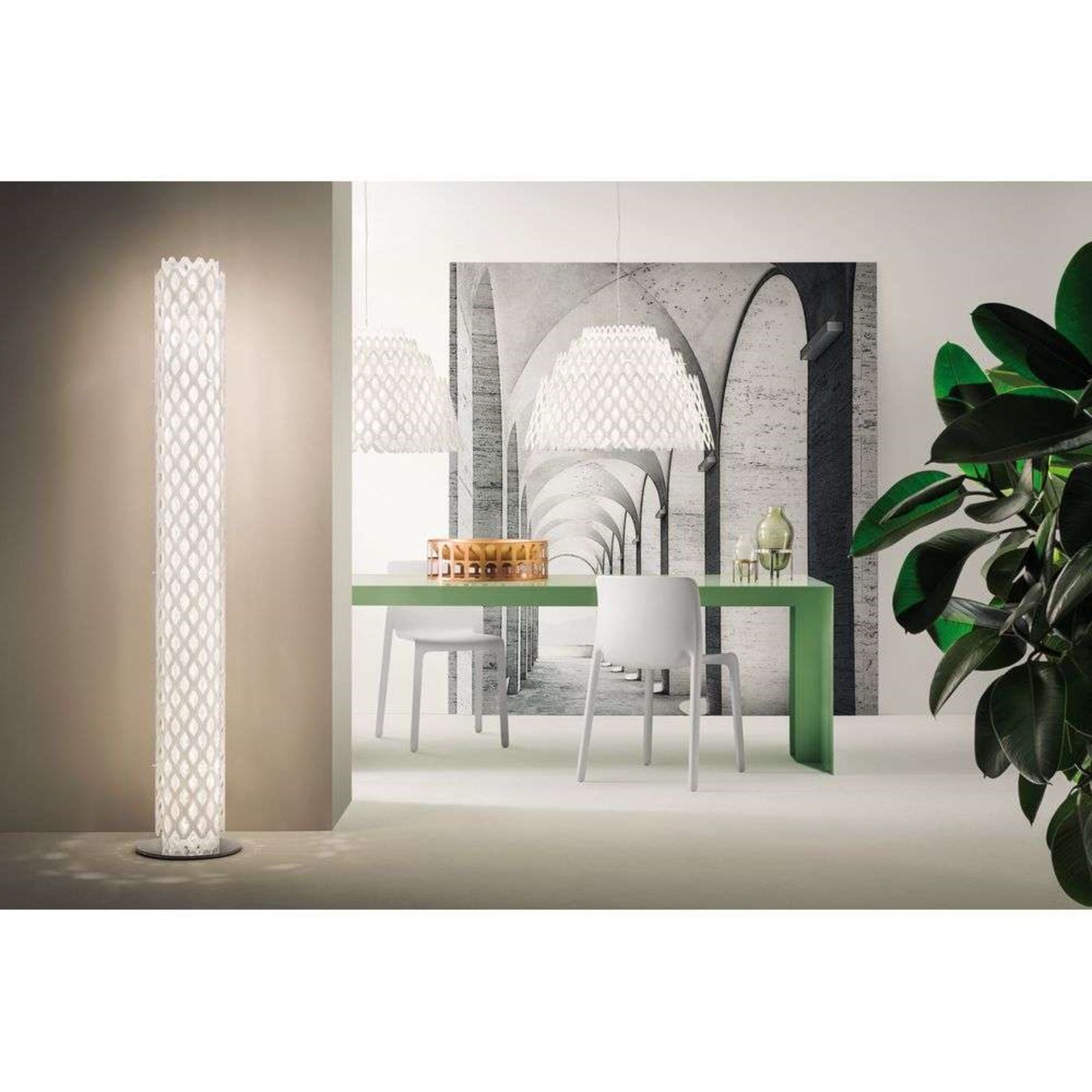 Charlotte Half Lustră Pendul White - Slamp