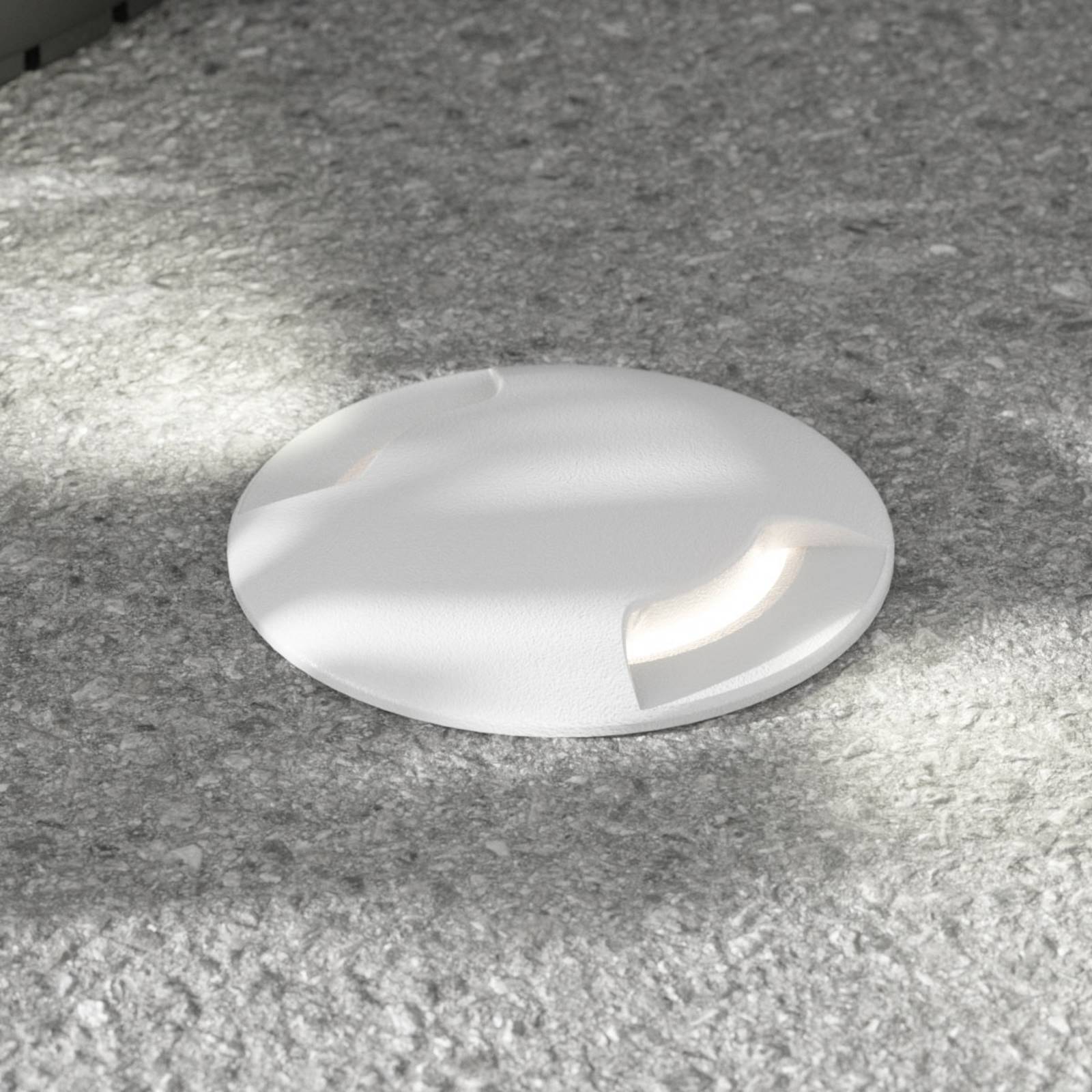 Fumagalli Ceci 160-2L LED deck light, grey CCT - Recessed Floor Light - Recessed Light - Modern - Silver