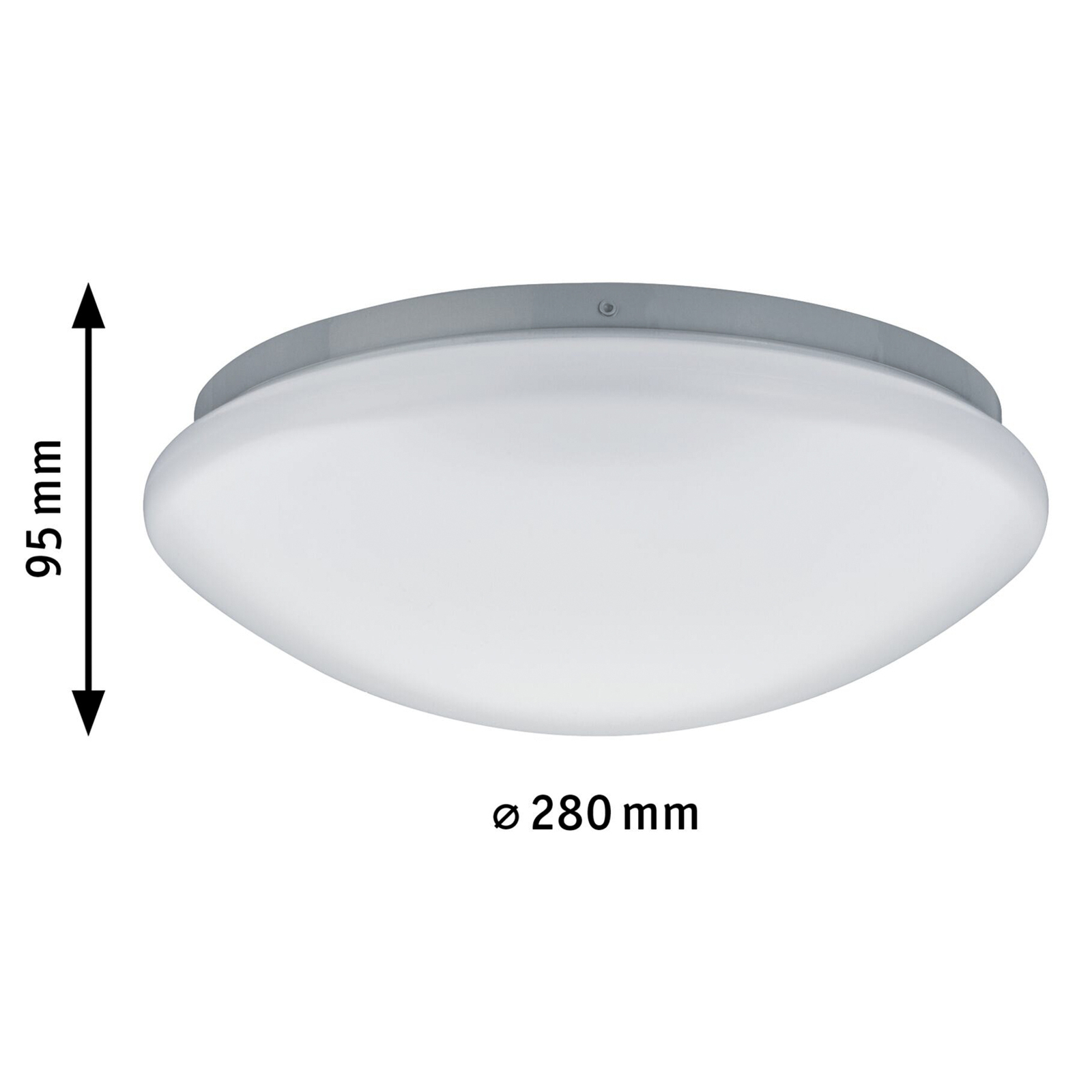 Paulmann Leonis LED-Deckenleuchte 3.000 K, Ø 28 cm
