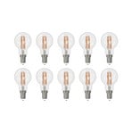 Arcchio LED filament lamp E14 G45, set van 10, 4000 K