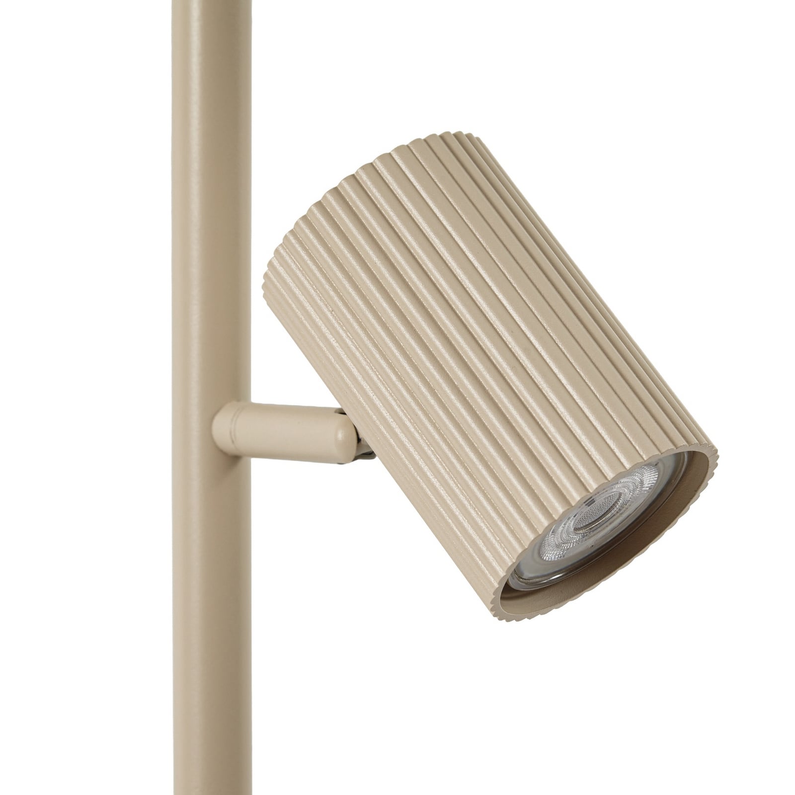 Lampe sur pied Kardis, à 3 lampes, beige, hauteur 157 cm - Lindby Lampe sur pied Kardis, à 3 lampes, beige, hauteur 157 cm - Lindby