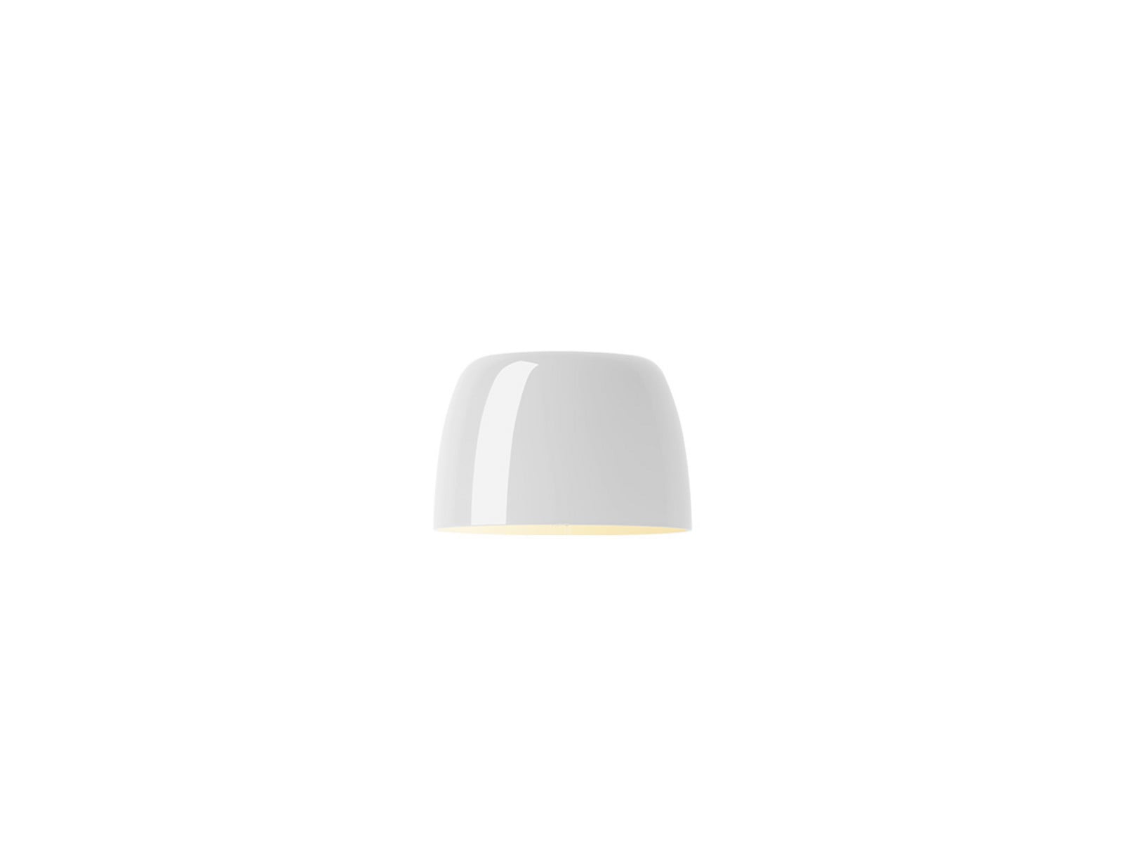 Lumiere Piccola Skærm Hvid Foscarini - Glas