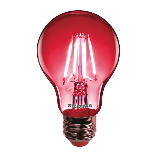 Sylvania ToLEDo Retro Bombilla LED E27 4,1W roja