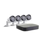 Kit CCTV Yale 4 câmaras e disco rígido de 1TB branco