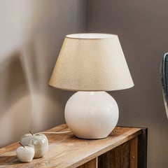 Sfera asztali világítás, magasság 53 cm, fehér/szürke