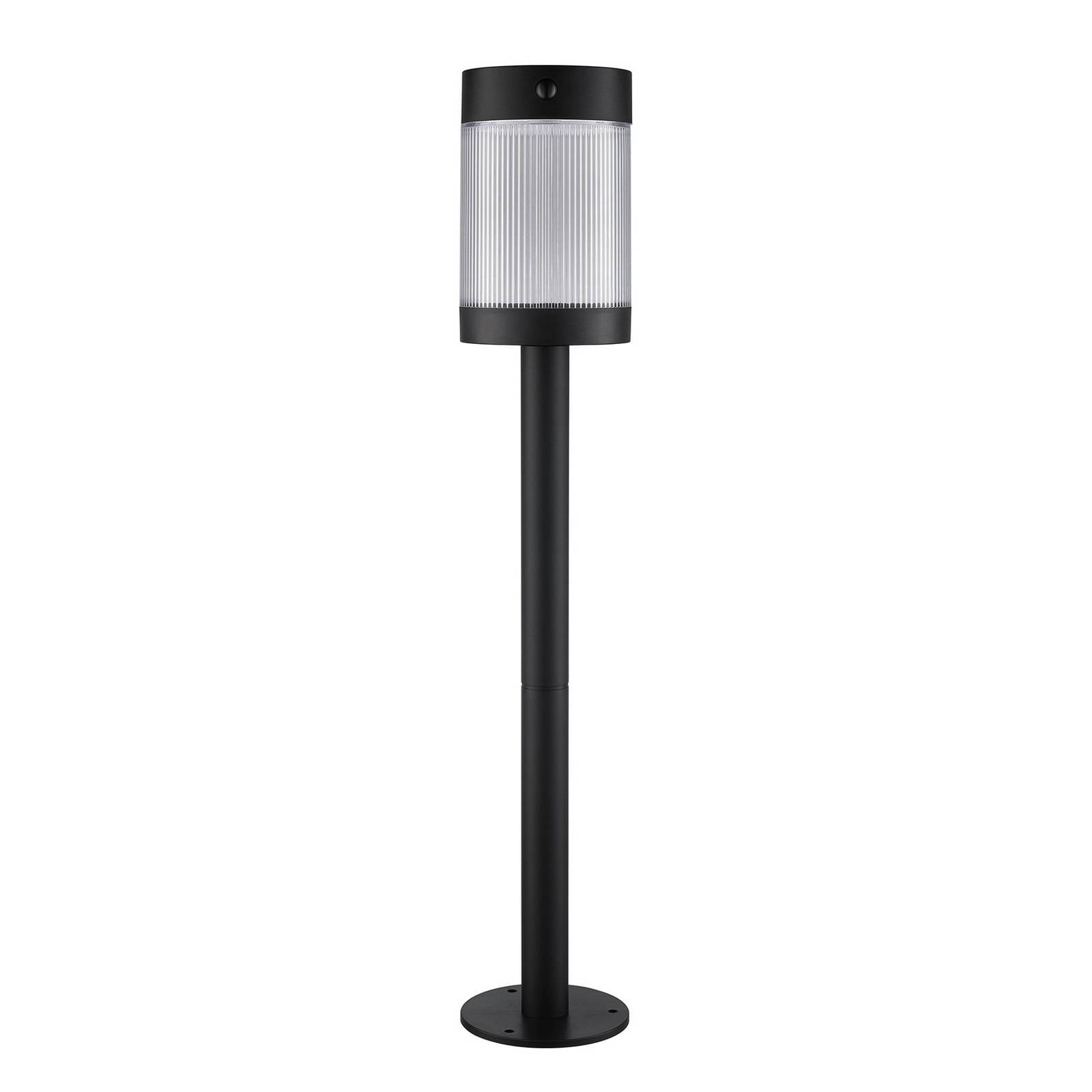 Solar-Wegeleuchte Coupar, schwarz, Aluminium, IP44