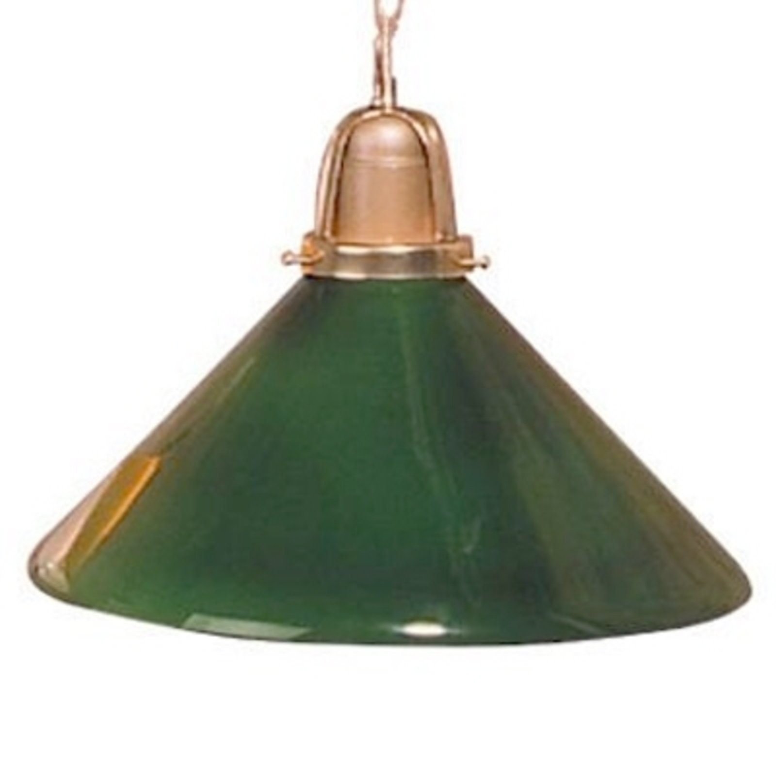 Artistar Coloured hanging light SARINA, green, for Living / Dining Room, metal, glass, E27, 60 W, energy efficiency: A++