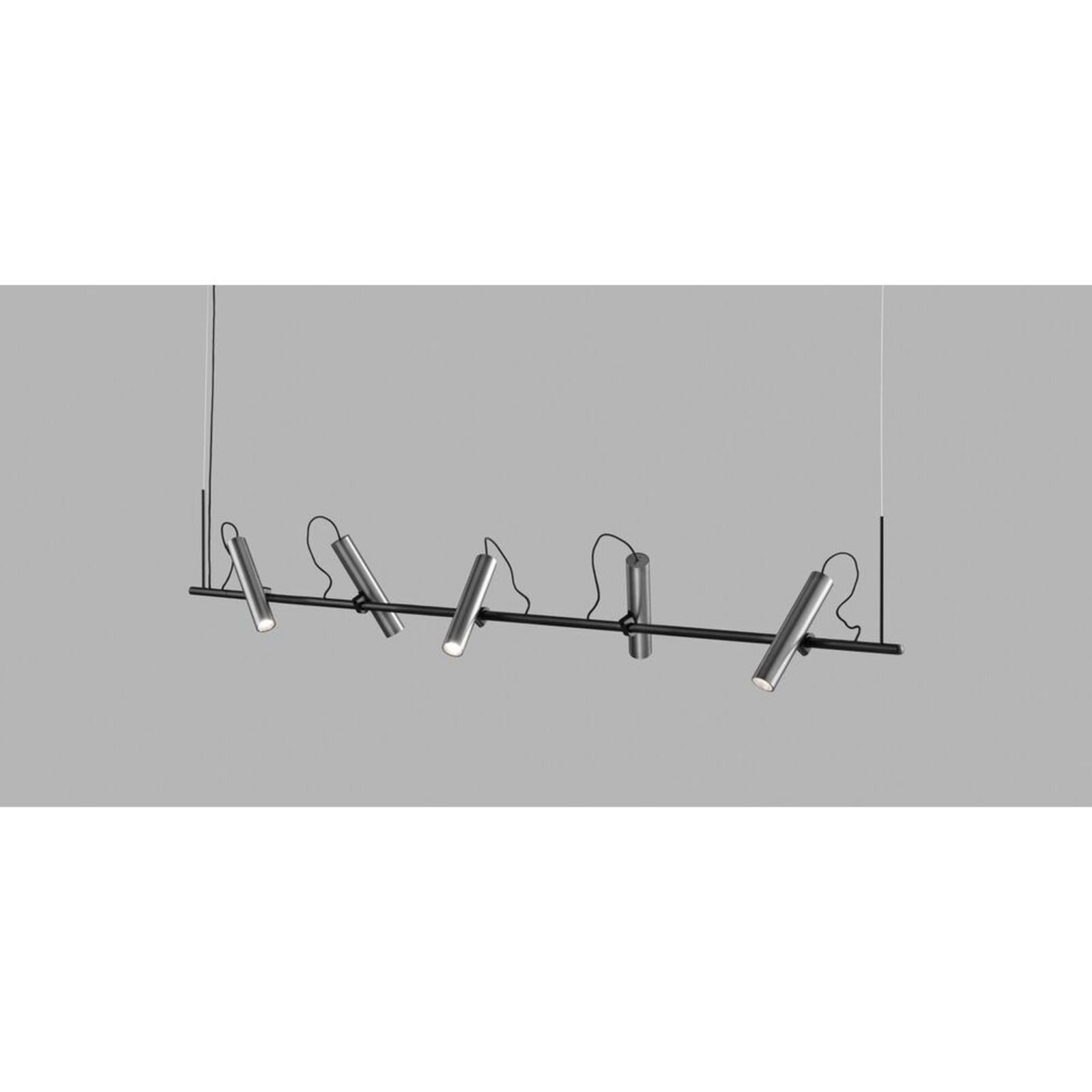 Spirit S2000 hængelampe, titanfarvet, 200 cm LIGHT-POINT - Stue - Aluminium