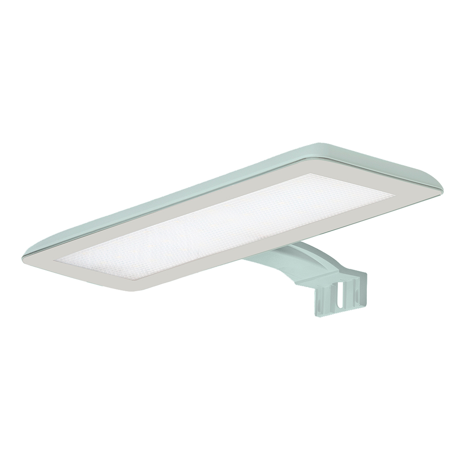 Applique miroir LED Nikita aigue-marine/gris acier