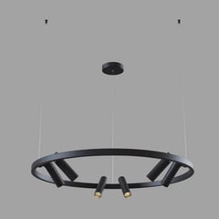 Сателитна LED лампа за окачване Maytoni 3 300 K черна