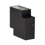 Fendir LED Outdoor Wall Lamp Black - Lindby