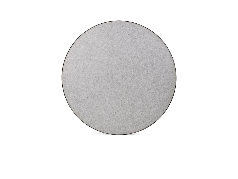 Produktfoto för Gejst - RETELL Bulletin board - Anslagstavla - Black/Grey - Ø800 x D16 mm