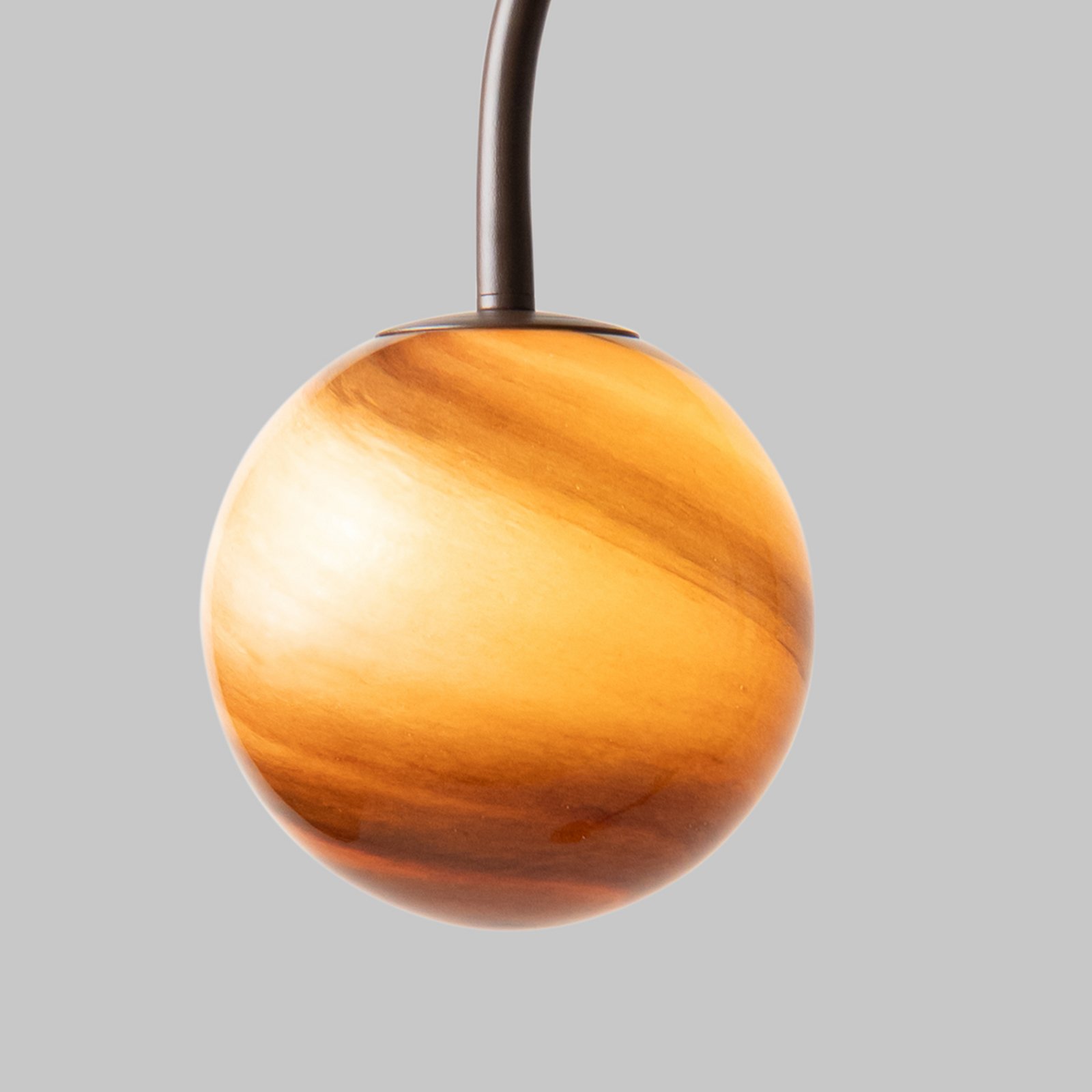 IT'S ABOUT ROMI Bogenlampe Tivoli, braun, Höhe 163 cm