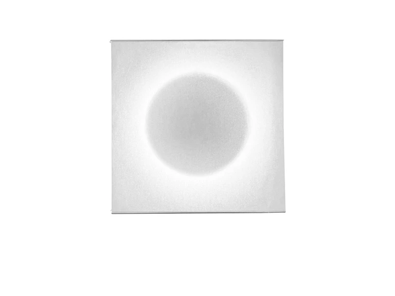Ingo Maurer - Moodmoon SQ75 Applique Murale w/On-Off Switch&Remote Control White