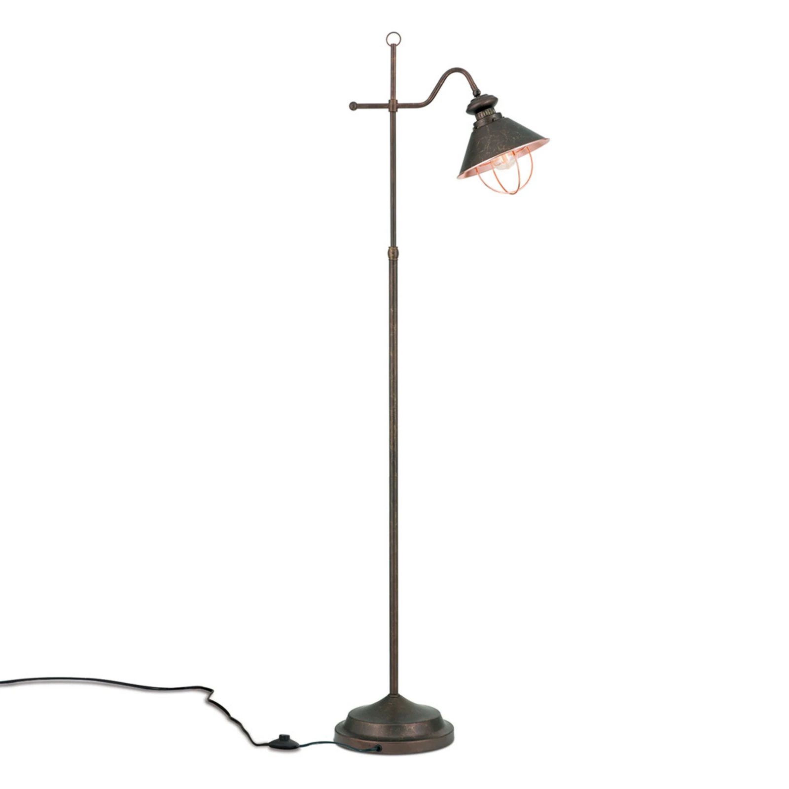 Stehlampe Shanta im antiken Stil