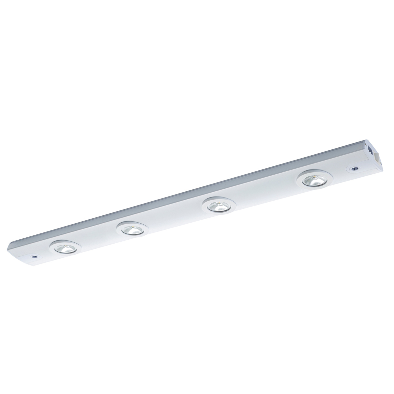 Starlicht 4-bulb LED furniture light Delos, for Kitchen, aluminium, 4 W, energy efficiency: A+, L: 61 cm, W: 6.6 cm, H: 2.8 cm