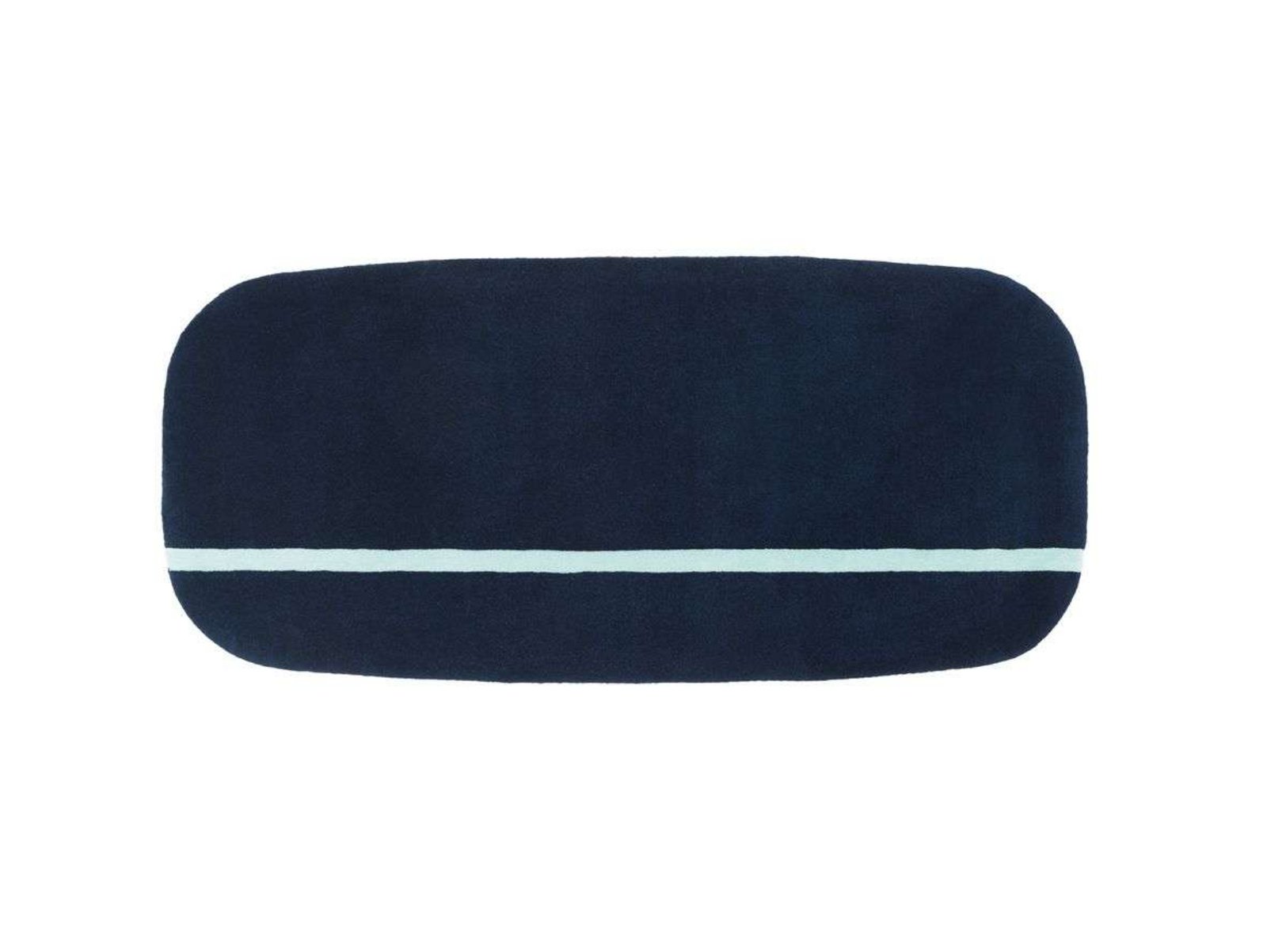 Oona Rug 90x200 Blue - Normann Copenhagen