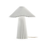 S WHITE UALA bordlampe, porcelæn, højde 34 cm, E14 – Serax