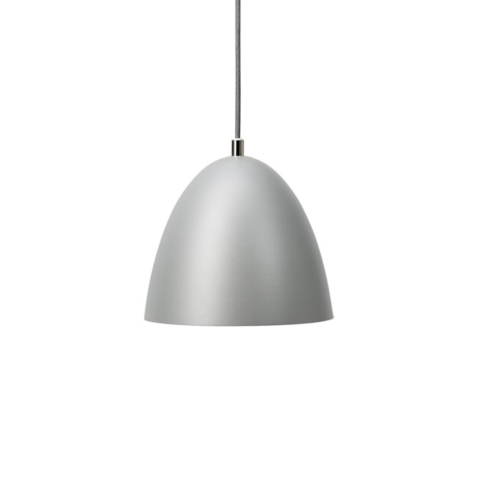 LED-Hängeleuchte Eas, Ø 24 cm, 3.000 K, grau