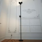 LED-Stehlampe Trio vierflammig mit Leselicht