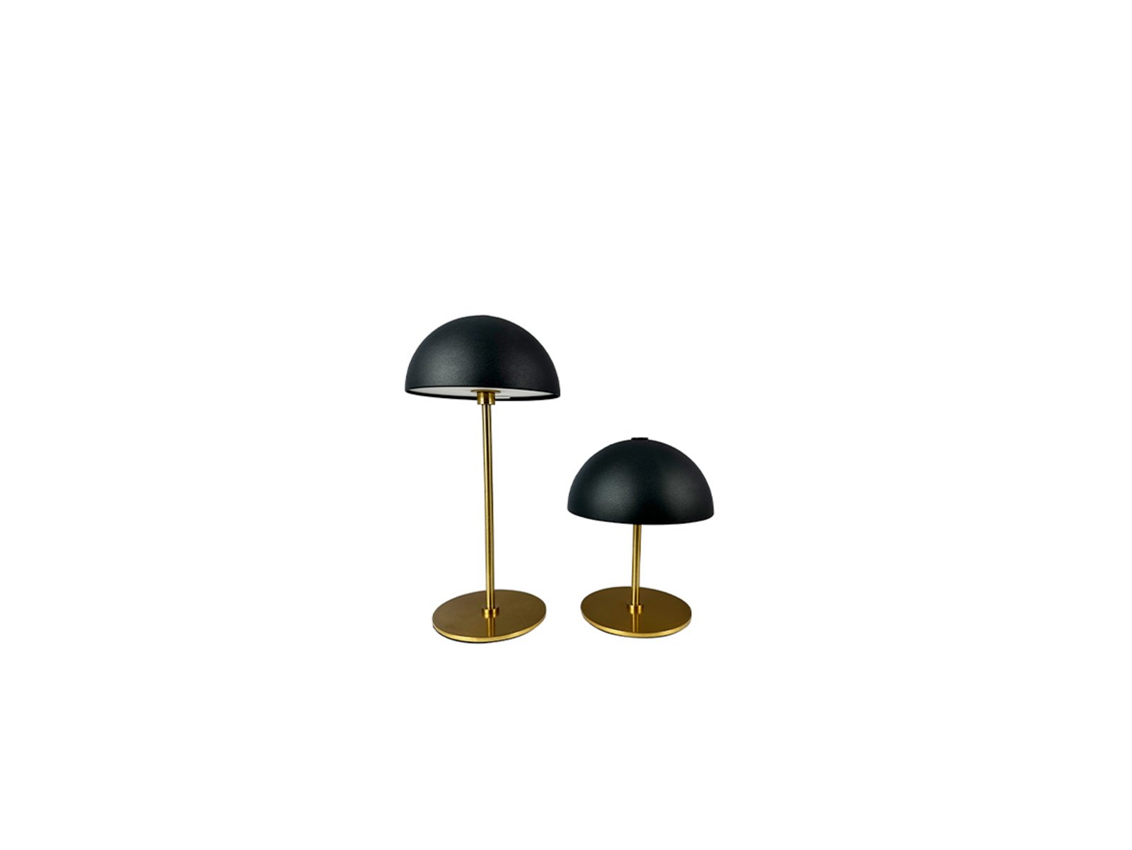 Along Portable Stolní Lampa 2 pcs. Mini Black/Brass - DybergLarsen