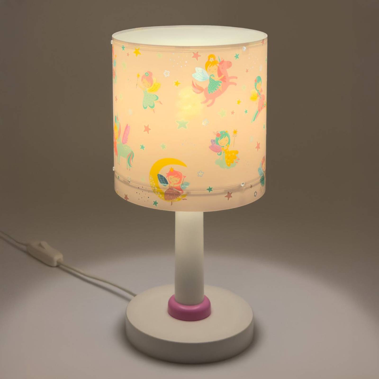 Kinder-Tischlampe Fairy Dreams, G4, Ø 15 cm günstig online kaufen