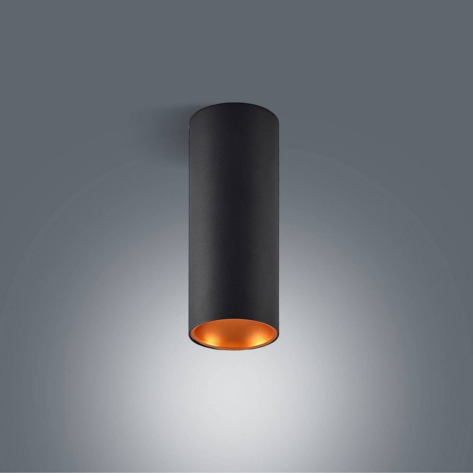 Hinka Round Ceiling Lamp H25,4 Black - Arcchio